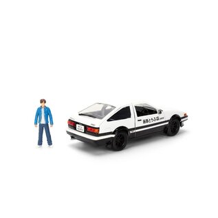 JADA TOYS JAD 34501 Jada 1/24 "Hollywood Rides" - Initial D - 1986 Trueno w/ Takumi