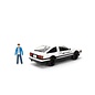 JADA TOYS JAD 34501 Jada 1/24 "Hollywood Rides" - Initial D - 1986 Trueno w/ Takumi