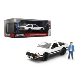 JADA TOYS JAD 34501 Jada 1/24 "Hollywood Rides" - Initial D - 1986 Trueno w/ Takumi
