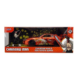 JADA TOYS JAD 35181 Jada 1/24 "Hollywood Rides" - 1995 Supra w/ Chainsaw Man
