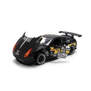 JADA TOYS JAD 36707 Jada 1/24 "Hollywood Rides" Godzilla, 2009 GT-R (R35) Ben Sopra