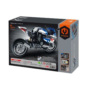 IM.MASTER IMM 6834 iM.Master Building Block Motorcycle - Blue/White - 542 pcs