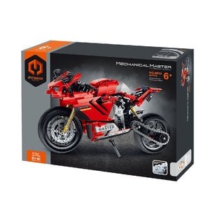 IM.MASTER IMM 6833 iM.Master Building Block Motorcycle - Red - 557 pcs