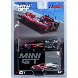 TSM MGT 00837 Acura ARX-06 GTP No.40 Wayne Taylor Racing with Andretti 2024 IMSA Sebring 12Hrs Winner - Mini GT - 1:64