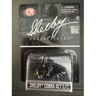 SHELBY COLLECTABLES SC 707 1965 SHELBY COBRA 427 S/C - TERLINGUA RACING TEAM - Shelby Collectibles 1/64
