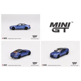 TSM MGT 00845 BMW M4 Competition (G82) Portimao Blue - Mini GT - 1:64