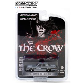 GREENLIGHT COLLECTIBLES GLC 62020-E 1984 PLYMOUTH GRAN FURY (THE CROW) 1/64 DIE-CAST