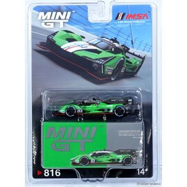 TSM MGT 00816 Lamborghini SC63 No.63 Iron lynx 2024 IMSA Sebring 12 Hrs - Mini GT - 1:64