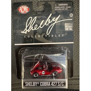 SHELBY COLLECTABLES SC 705-50 No.98 1965 SHELBY COBRA 427 S/C - 50TH ANNIVERSARY - Shelby Collectibles 1/64