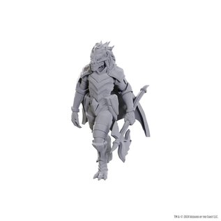 WIZKIDS WK 90759 D&D Nolzur's Marvelous Unpainted Miniatures: Wave 25: Dragonborn of Tiamat