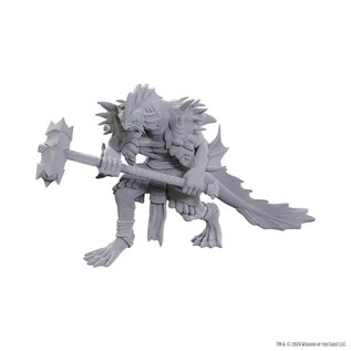 WIZKIDS WK 90761 D&D Nolzur's Marvelous Unpainted Miniatures: Wave 25: Sahuagin Coral Smasher