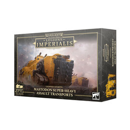 GAMES WORKSHOP WAR 99122601025 THE HORUS HERESY MASTODON SUPER-HEAVY ASSAULT TRANSPORTS