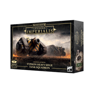 GAMES WORKSHOP WAR 99122601030 THE HORUS HERESY TYPHON HEAVY SIEGE TANK SQUADRON