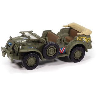 JOHNNY LIGHTNING JL 07892 WWII DODGE WC57 COMMAND CAR VERSION A VICTORY & TRIBUTE 1/64 DIE-CAST