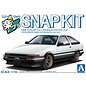 AOSHIMA AOS 06911 Aoshima 1/32 Snap Kit #11Cu-Wb Toyota Sprinter Trueno Custom Wheel (High Tech Two Tone)