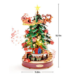 ROLIFE ROE AMS01 Rolife Christmas Melody Tree Miniature Doll House