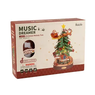 ROLIFE ROE AMS01 Rolife Christmas Melody Tree Miniature Doll House