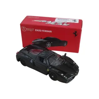 BURAGO BUR 242549 ENZO FERRARI BLACK 1/64 DIE-CAST