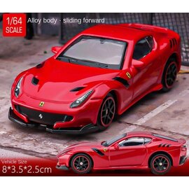 BURAGO BUR 242471 FERRARI F12TDF RED 1/64 DIE-CAST