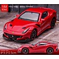 BURAGO BUR 242471 FERRARI F12TDF RED 1/64 DIE-CAST