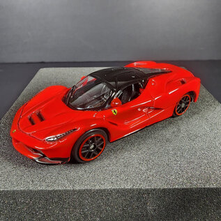BURAGO BUR 242525 FERRARI LAFERRARI RED 1/64 DIE-CAST