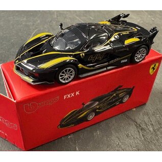 BURAGO BUR 247605 FERRARI FXX K BLACK 1/64 DIE-CAST