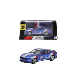 CCA CCA CK011 2018 FORD MUSTANG GT BLUE 1/64 DIE-CAST