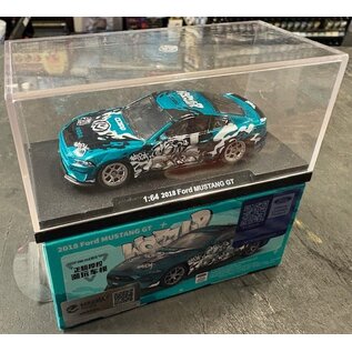 CCA CCA CK018 2018 FORD MUSTANG GT TEAL 1/64 DIE-CAST