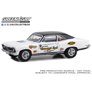 GREENLIGHT COLLECTIBLES GLC 30464 1968 Chevrolet Nova Ss - Bill Jenkins "Grumpy'S Toy" 1/46 DIE-CAST