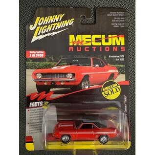 JOHNNY LIGHTNING JL 06995 1969 CHEVY CAMARO YENKO ORANGE 1/64 DIE-CAST