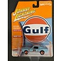 JOHNNY LIGHTNING JL 07933 1967 SHELBY GT-500 LIGHT BLUE AND ORANGE (GULF) 1/64 DIE-CAST