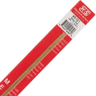 K+S METALS K+S 8161 3/64 BRASS ROD 3/64