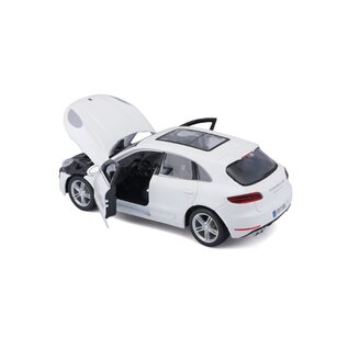 BURAGO BUR 18-21077 Bburago 1/24 Porsche Macan - White