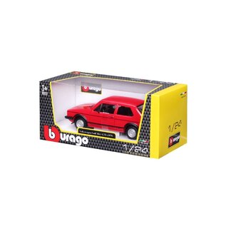 BURAGO BUR 18-21089 Bburago 1/24 Volkswagen Golf Mk1 GTI (1979) - Red