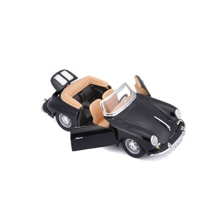 BURAGO BUR 18-22078 Bburago 1/24 Porsche 356B Cabriolet (1961) - Black