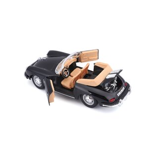 BURAGO BUR 18-22078 Bburago 1/24 Porsche 356B Cabriolet (1961) - Black