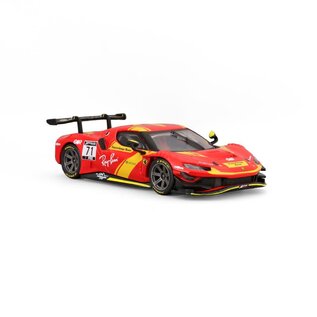 BURAGO BUR 18-36313 Bburago 1/43 Racing Ferrari 296GT3 (2023) - Red