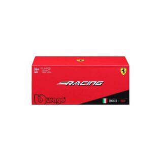 BURAGO BUR 18-36313 Bburago 1/43 Racing Ferrari 296GT3 (2023) - Red