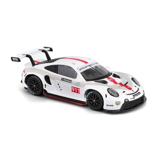 BURAGO BUR 18-38302 Bburago 1/43 Race Porsche 911 RSR - White