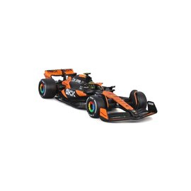 BURAGO BUR 18-38215 Bburago 1/43 F1 McLaren MCL38 w/ helmet (2024) - Norris #4