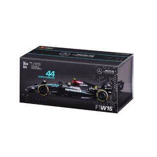 BURAGO BUR 18-38209-44 Bburago 1/43 F1 Mercedes W15 w/helmet (2024) - Hamilton #44