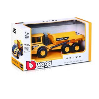 BURAGO BUR 18-32085 Bburago 1/50 Volvo A25G Articulated Hauler
