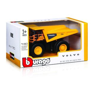 BURAGO BUR 18-32089 Bburago 1/60 Volvo R100E Rigid Hauler