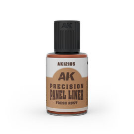 AK INTERACTIVE AK 12105 AK Interactive Precision Paneliner Fresh Rust (30ml)