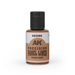 AK INTERACTIVE AK 12105 AK Interactive Precision Paneliner Fresh Rust (30ml)