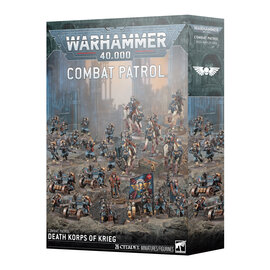 GAMES WORKSHOP WAR 99120105136 COMBAT PATROL DEATH KORPS OF KRIEG