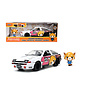 JADA TOYS JAD 33725 AGGRETSUKO & 1986 TOYOTA TRUENO (AE86)