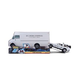 JADA TOYS JAD 36848 Jada 1/32 Back to the Future 40th Anniv w/ Dr. E. Brown Truck