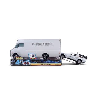 JADA TOYS JAD 36848 Jada 1/32 Back to the Future 40th Anniv w/ Dr. E. Brown Truck
