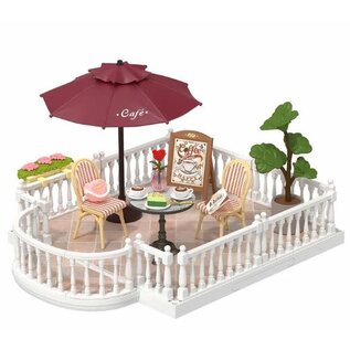 ROLIFE ROE DWP09 Rolife Chic Café Terrace DIY Plastic Miniature House
